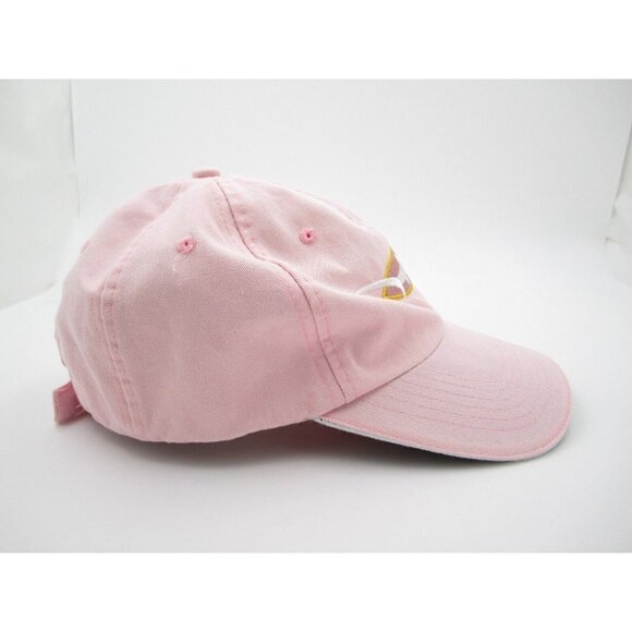 Women Old Harbor Outfitters Cotton Pink Embroidered Shark Baseball Hat - Picture 4 of 6